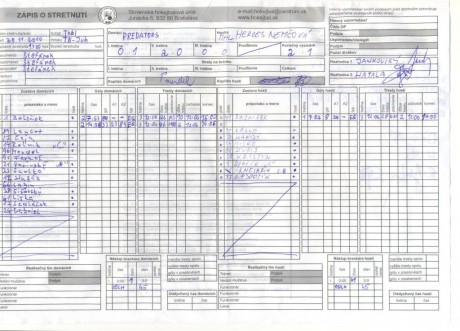 10.kolo Predators – Nemšová